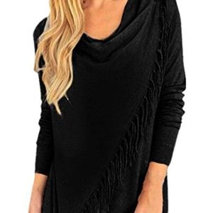 Women's Sweater Cardigan Shawl XL